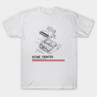 Home Printer Diagram T-Shirt